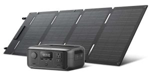 GENERADOR SOLAR RIVER 3 CON PANEL SOLAR DE 45 WEF ECOFLOW , ESTACIÓN DE ENERGÍA PORTÁTIL DE 245 WH,