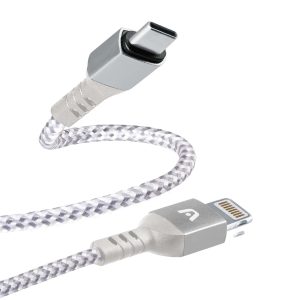 CABLE USB/C A IPHONE CARGA RAPIDA 1.8 MTS ARGOM ARG-CB-0024WT