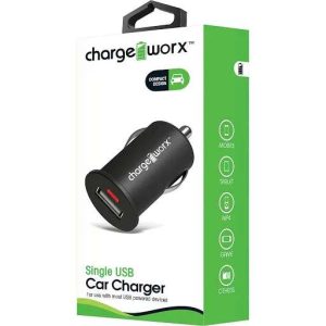 CARGADOR CARRO USB-A 5V-2.1A CHARGEWORX CX2100