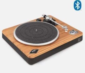TOCA DISCOS DE 3 VELOCIDADES CON ALTAVOZ ESTEREO MARLEY EM-JT002-SB