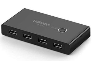 INTERRUPTOR SELECTOR USB P/ COMPUTADORA UGREEN 30767 B01MXXQKGM