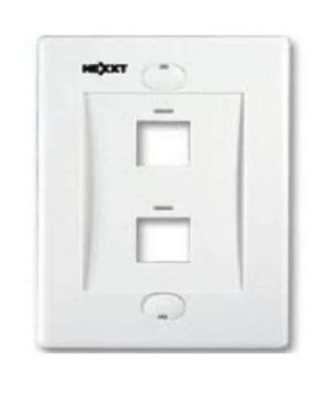 PLACA PLASTICA 2 PUERTOS AW160NXT02 NEXX