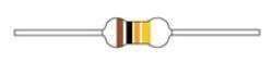 RESISTENCIAS 820 OHMS 1/2 WATT 661482 JAMECO