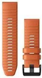 FAJA RELOJ QUICKFIT 26 P/ FENIX 5X/6X/7X NARANJA 010-12864-01 GARMIN