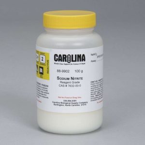 NITRITO DE SODIO, GRADO REACTIVO, 100G 889902 CAROLINA BIOLOGICAL