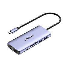 CONCENTRADOR HUB HIKSEMI HS-HUB DS11 USB PUERTO CARGA HDMI MICRO SD AC10032