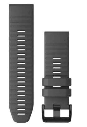 FAJA RELOJ QUICKFIT 26 P/ FENIX 5X/6X/7X GRIS #010-12864-20 GARMIN