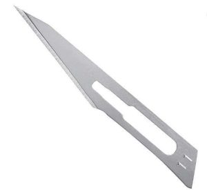 HOJA BISTURI ACERO INOX.#12 CAJA 100 UN. 626632 CAROLINA BIOLOGICAL