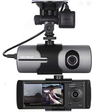 CAMARA DASH CAM NOVPEAK 2.7 PULG. NEGRA
