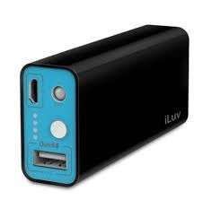CARGADOR PORTABLE 5200MAH ILUV MYPOWER52BK