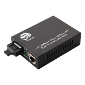 CONVERTIDOR MEDIOS 10/100/1000 DUAL FIBRA FIB-DTLDG2-M