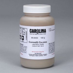 CLORURO DE COBRE II, ANHIDRO, 100G 856430 CAROLINA BIOLOGICAL