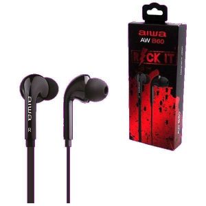 AUDIFONO AIWA AW60B NEGRO INTERUDITIVO ALTO RENDIMIENTO