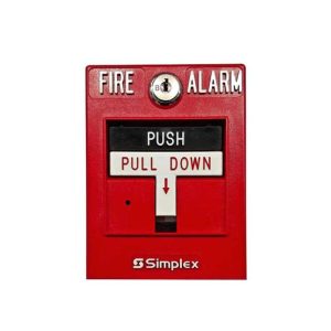 ESTACION MANUAL INCENDIO SIMPLEX DIRECCIONABLE CON LED