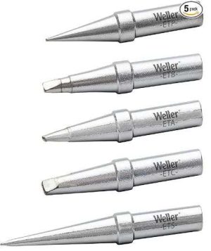 JUEGO PUNTAS SOLADOR WELLER 5 PUNTAS ETSET-5 PARA WE1010NA