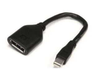 ADAPTADOR MINI DISPLAYPORT A DISPLAYPORT M/H 15CM STARTECH MDP2DPMF6IN