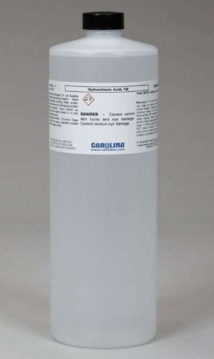 HYDROCHLORIC ACID, 1 M (3% V/V), LABORATORY GRADE, 1 L