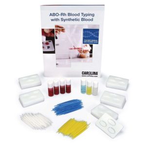 KIT DE TIPIFICACION ABO-RH CON SANGRE SINTETICA #700101 CAROLINA