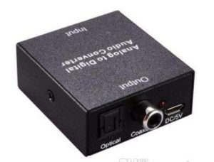 CONVERTIDOR AUDIO OPTICO A RCA HEMBRA COAXIAL DIGITAL 82682