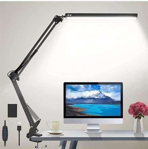 LAMPARA ESCRITORIO HALOGENO BRAZO TELESCOPICO WH20W LEBG2054