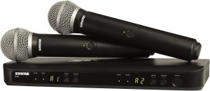 MICROFONO INAL. DUAL. SHURE BLX288/PG58-H10