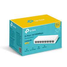 CONCENTRADOR RED 8 PUERTOS SWITCH 10/100MPS LS1008