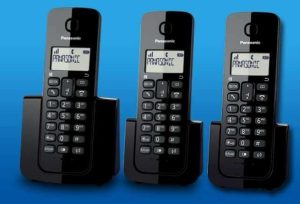 TEL. INAL. PANASONIC KX-TGB113LAB 1.9GHZ CID 3 AURICULARES