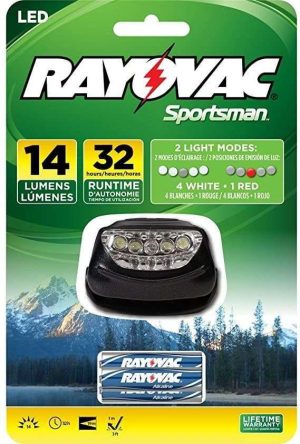 FOCO RAYOVAC ROV SPORT 5LED 3AAA/4