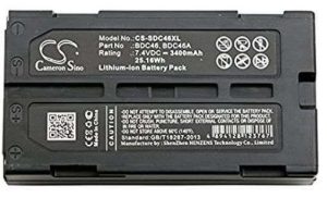 BATERIA BDC-46 PARA SOKKIA SET 200, SCT6, SDL30 SDL50 7.4V 3400MAH GENERICA
