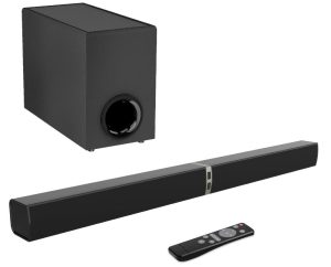 BARRA DE SONIDO CON SUBWOOFER 120W MARAAWA