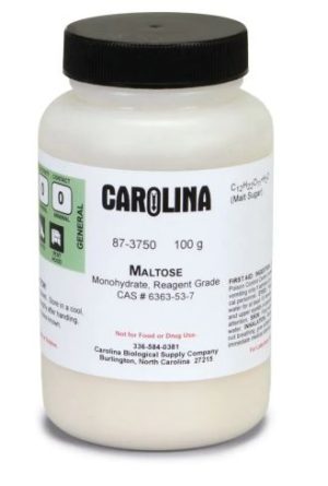 MALTOSA GRADO REACTIVO 100G 873750 CAROLINA BIOLOGICAL