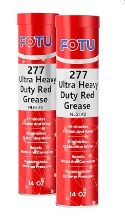 GRASA PARA PISTOLA DE ENGRASE PAQ. 2 UN. FOTU 277-1 ROJA