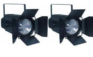 LAMPARA FRESNEL LED 200W 2EN1